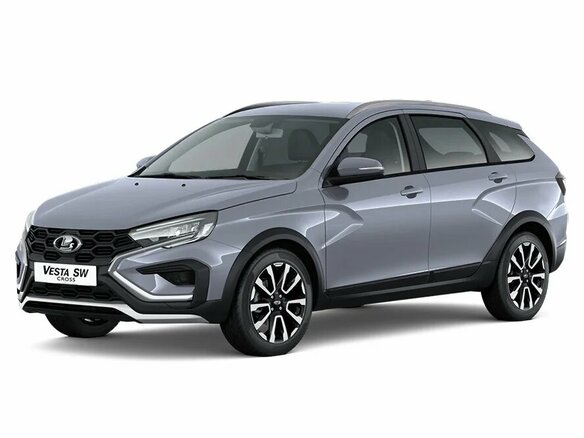 2026 Lada (ВАЗ) Vesta SW Cross I Рестайлинг (NG), серый