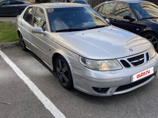 2002 Saab 9-5 I Рестайлинг, серебристый, 530000 рублей, вид 4