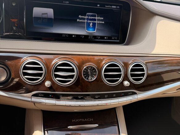 2016 Mercedes-Benz Maybach S-Класс 400 I (X222), чёрный - вид 9