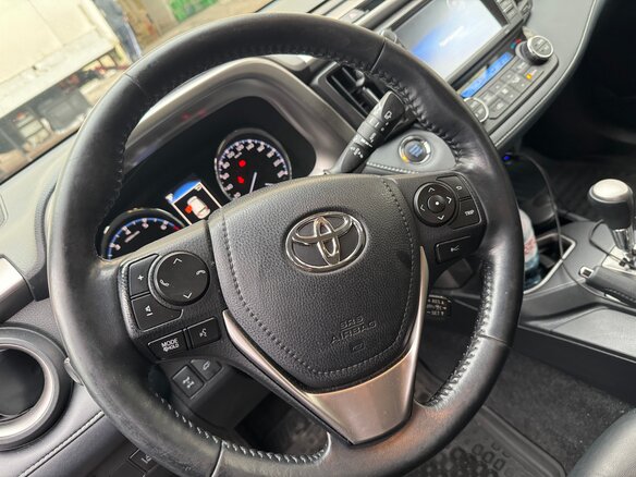 2018 Toyota RAV4 IV (XA40) Рестайлинг, синий, 3350000 рублей - вид 12