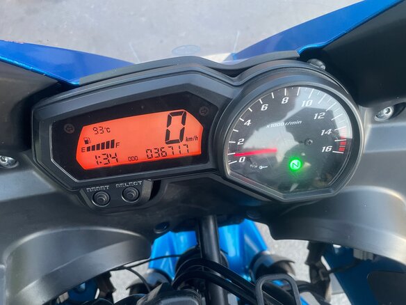 2013 Yamaha FZ6, синий, 535000 рублей - вид 7