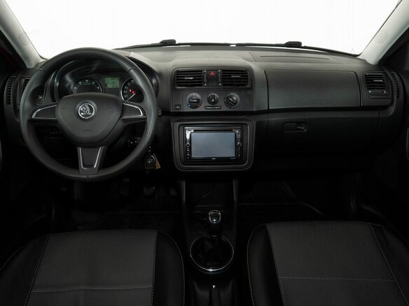 2013 Skoda Fabia II Рестайлинг, красный - вид 6
