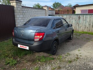 2013 Lada (ВАЗ) Granta I, серый, 370000 рублей, вид 4