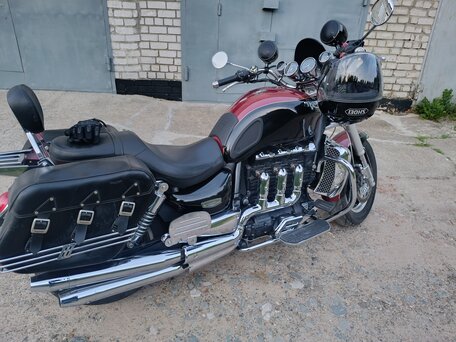 2007 Triumph Rocket III, чёрный, 850000 рублей, вид 1