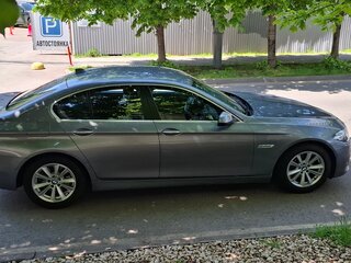 2014 BMW 5 серии 520i VI (F10/F11/F07) Рестайлинг, серый, 1700000 рублей, вид 4