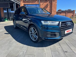 2019 Audi Q7 II (4M), синий, 5000000 рублей, вид 2