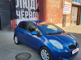 2008 Toyota Yaris II, синий, 520000 рублей, вид 1