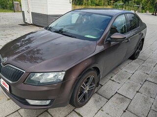 2014 Skoda Octavia III (A7), коричневый, 1050000 рублей, вид 2