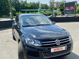 2010 Volkswagen Touareg II, чёрный, 1681000 рублей, вид 3