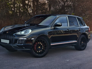 2007 Porsche Cayenne Turbo I Рестайлинг (957), чёрный, 2000000 рублей, вид 1