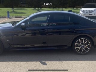 2021 BMW 5 серии 520d xDrive VII (G30/G31/G38) Рестайлинг, чёрный, 4630000 рублей, вид 3