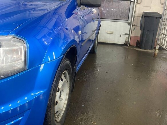 2007 Renault Logan I, синий, 335000 рублей - вид 14