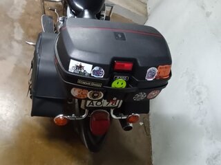 2007 Yamaha XVS1100, чёрный, 620000 рублей, вид 3