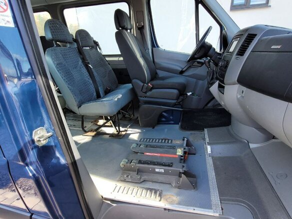 2015 Volkswagen Crafter, синий, 2190000 рублей - вид 17