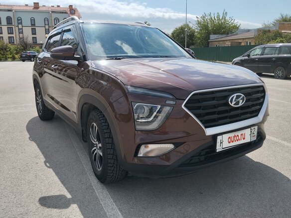 2021 Hyundai Creta II, коричневый, 2140000 рублей - вид 13