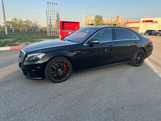 2013 Mercedes-Benz S-Класс AMG 63 AMG Long III (W222, C217), чёрный, 5000000 рублей, вид 1