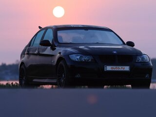 2007 BMW 3 серии 318i V (E90/E91/E92/E93), чёрный, 900000 рублей, вид 5
