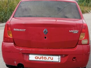 2009 Renault Logan I, красный, 219000 рублей, вид 2
