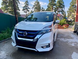 2019 Nissan Serena V (C27) Рестайлинг, белый, 2190000 рублей, вид 1