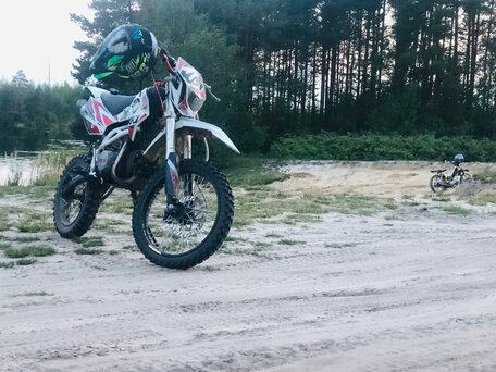 2020 Kayo Basic TT140, белый, 70000 рублей, вид 1