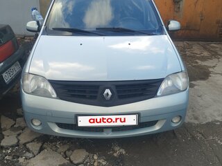 2007 Renault Logan I, зелёный, 350000 рублей, вид 1