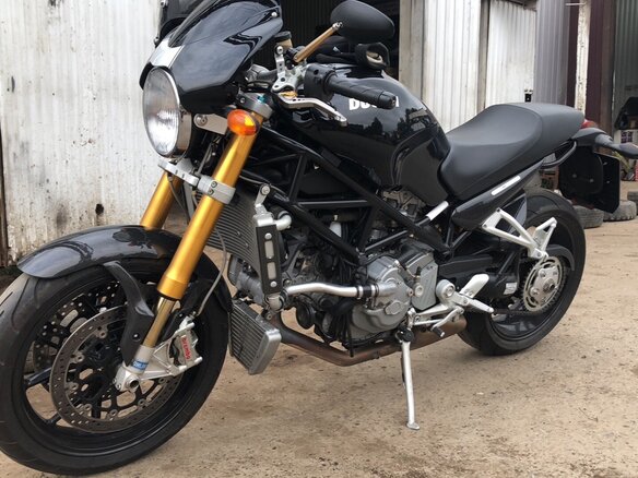 2007 Ducati Monster S4, чёрный, 899000 рублей - вид 5