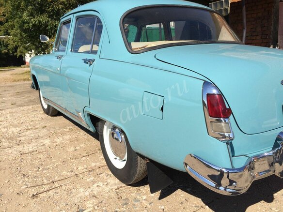 1962 ГАЗ 21 «Волга», голубой - вид 6