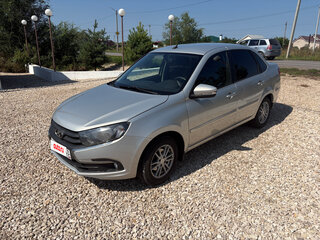2019 Lada (ВАЗ) Granta I Рестайлинг, серебристый, 680000 рублей, вид 3