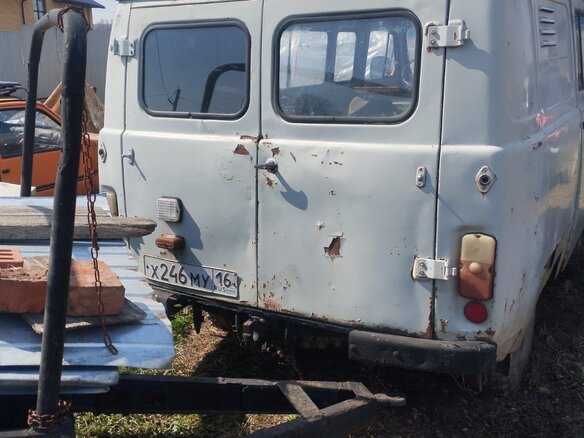 1995 УАЗ 3909, серый, 93000 рублей - вид 1