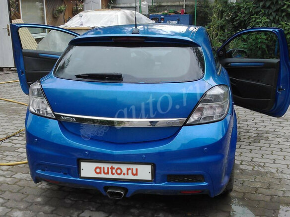 2008 Opel Astra OPC H, синий - вид 8