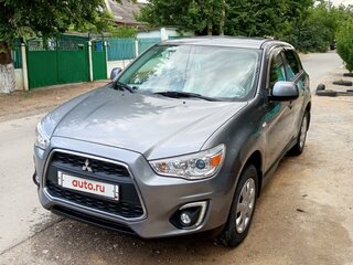 2014 Mitsubishi ASX I Рестайлинг, серый, 1700000 рублей, вид 1