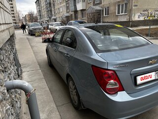 2013 Chevrolet Aveo II, голубой, 785000 рублей, вид 5