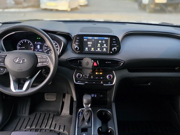 2019 Hyundai Santa Fe IV, синий, 2770000 рублей - вид 8