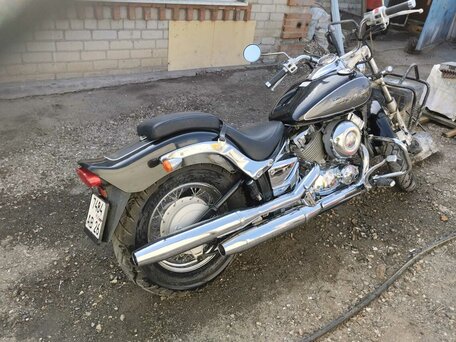 1996 Yamaha XVS400 Drag Star, чёрный, 290000 рублей, вид 4