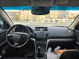 2012 Mazda 6 II (GH) Рестайлинг, серый, 1250000 рублей, вид 4