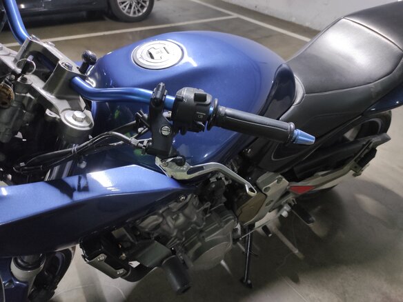2000 Honda CB 600F Hornet, синий, 400000 рублей - вид 12
