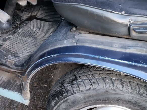 1995 Hyundai Grace, синий, 130000 рублей - вид 13