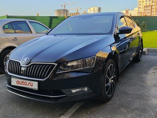 2016 Skoda Superb III, чёрный, 2400000 рублей, вид 3