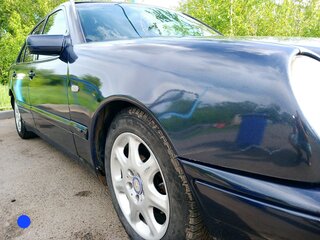 1999 Mercedes-Benz E-Класс 240 II (W210, S210), синий, 550000 рублей, вид 3