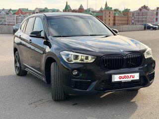2016 BMW X1 20i xDrive II (F48), чёрный, 1770000 рублей, вид 2