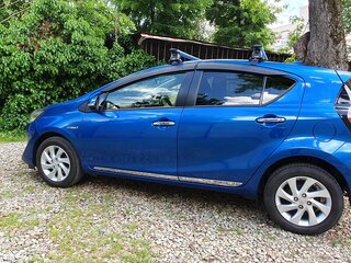 2017 Toyota Aqua I Рестайлинг 2, синий, 1100000 рублей, вид 3