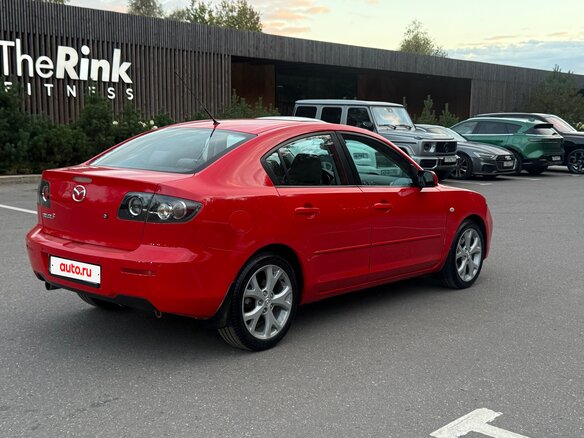 2008 Mazda 3 4-speed I (BK) Рестайлинг, красный, 695000 рублей - вид 12