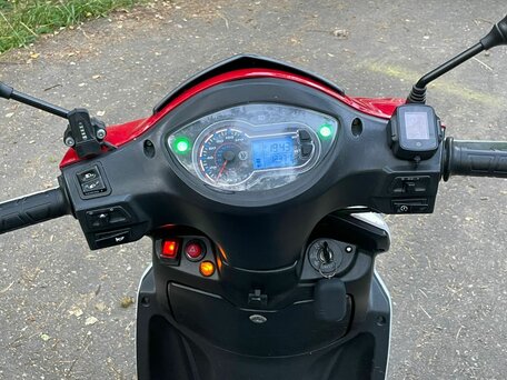 2012 Sym Jet 4 125, красный, 130000 рублей, вид 5