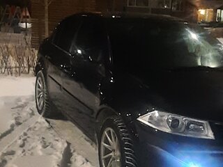 2007 Renault Megane II Рестайлинг, чёрный, 600000 рублей, вид 5