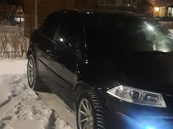 2007 Renault Megane II Рестайлинг, чёрный, 600000 рублей - вид 4