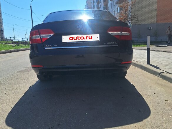 2014 Skoda Superb DSG II Рестайлинг, чёрный, 1450000 рублей - вид 4