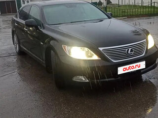 2007 Lexus LS Long 460 L IV, чёрный, 1150000 рублей, вид 3