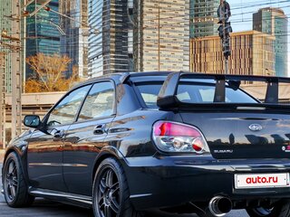 2006 Subaru Impreza WRX STi II Рестайлинг 2, чёрный, 2400000 рублей, вид 3