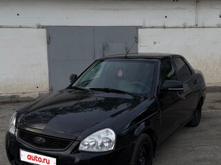 2011 Lada (ВАЗ) Priora I, чёрный, 310000 рублей, вид 1