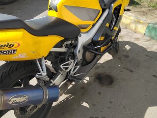 2005 Honda CBR 600F, жёлтый, 450000 рублей, вид 4